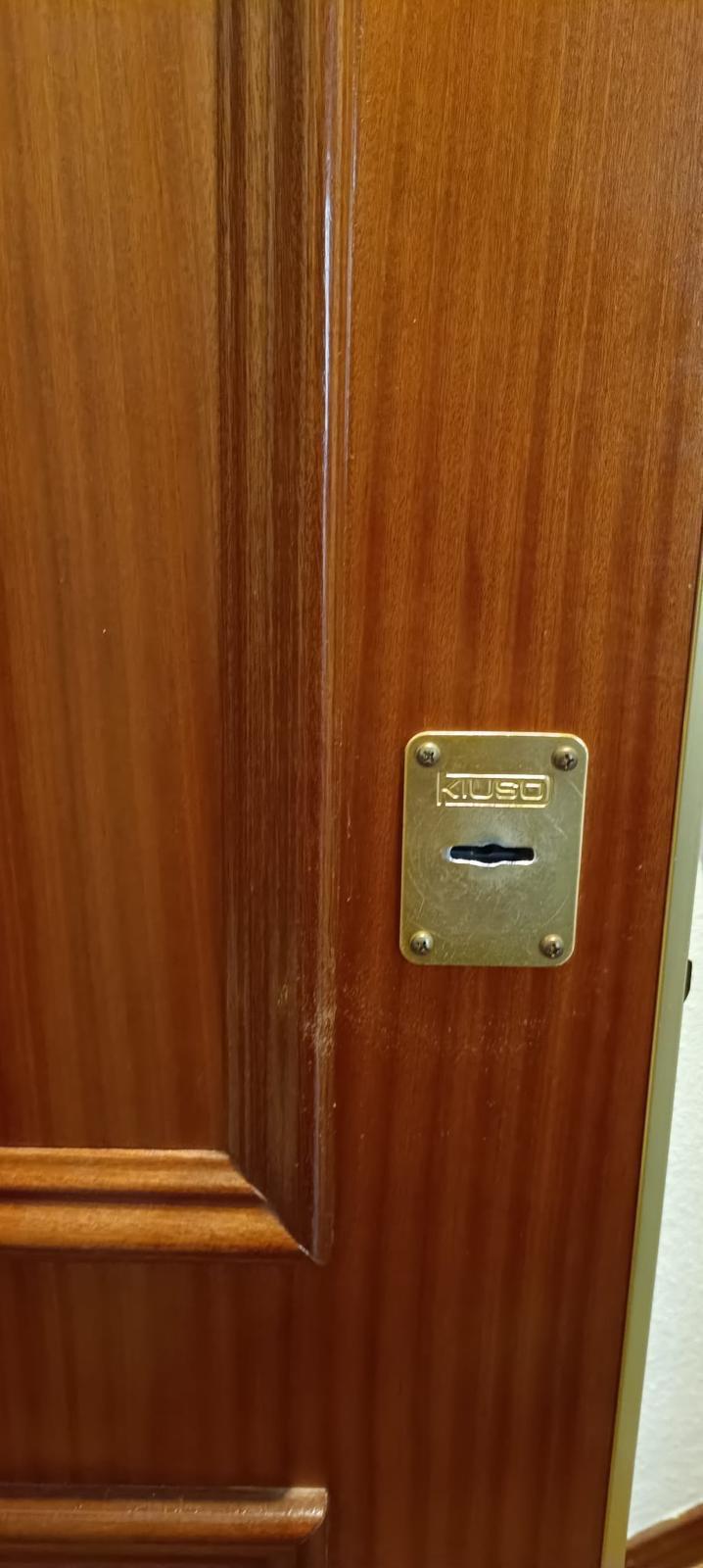 Cambio de cerradura de seguridad en Valderrubio